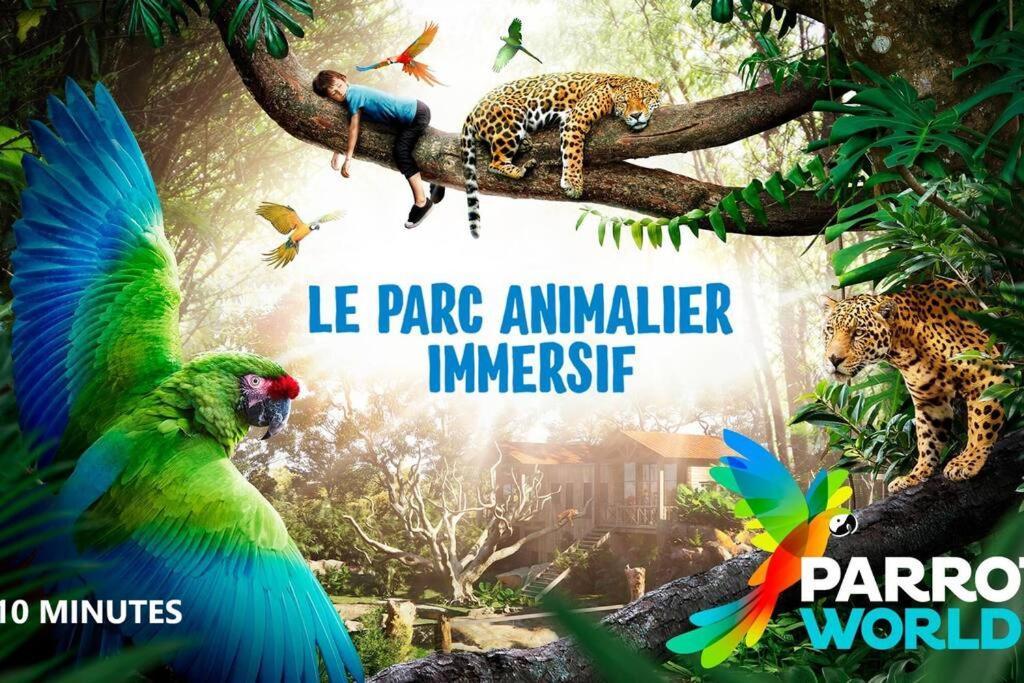 Cocon A La Campagne - Disney 20 Min - Paris 40 Min - 2 Terrasses Dammartin-sur-Tigeaux Ngoại thất bức ảnh