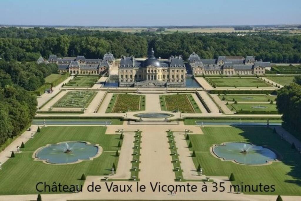 Cocon A La Campagne - Disney 20 Min - Paris 40 Min - 2 Terrasses Dammartin-sur-Tigeaux Ngoại thất bức ảnh
